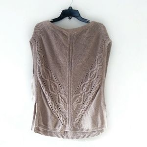 Sleeveless Knit Poncho